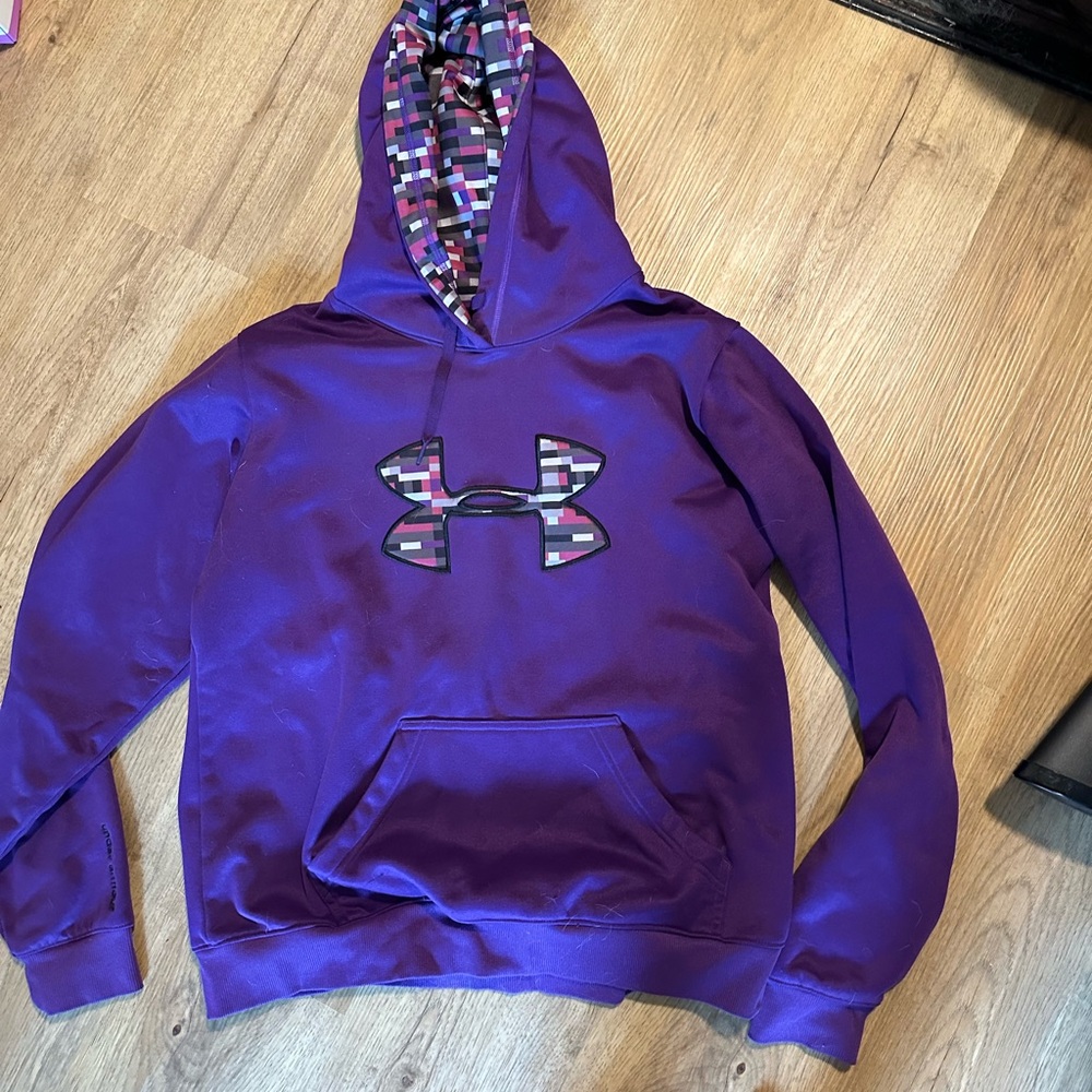 Purple Under Armour Hoodie
